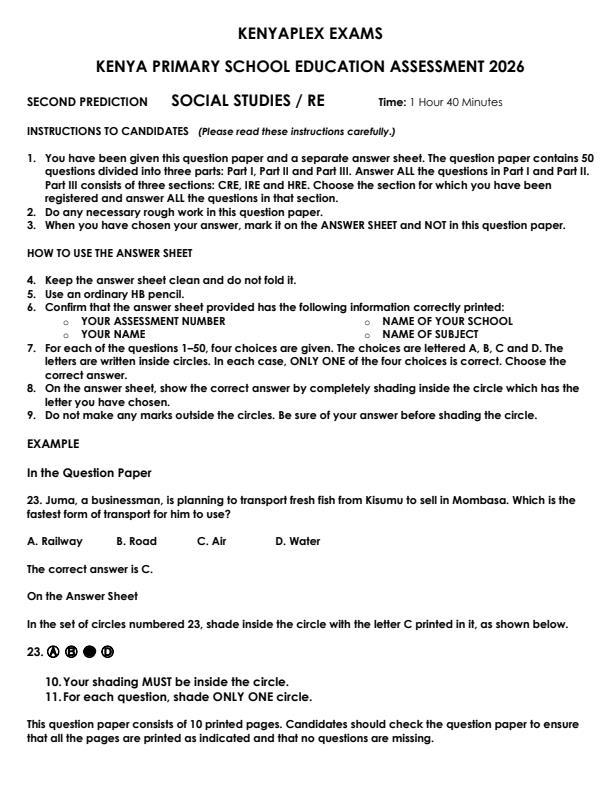Preview page -Grade-6-Social-Studies-and-Religious-Education-KPSEA-Prediction-2026-Set-2_6634_0.jpg