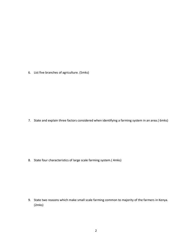 Preview page Agriculture-Form-1-End-of-Term-1-Examination-2019_45_1.jpg