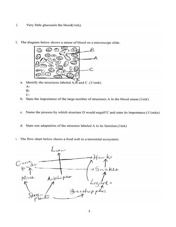 Preview page Biology-Form-3-End-of-Term-1-Paper-2-Examination-2019_56_2.jpg