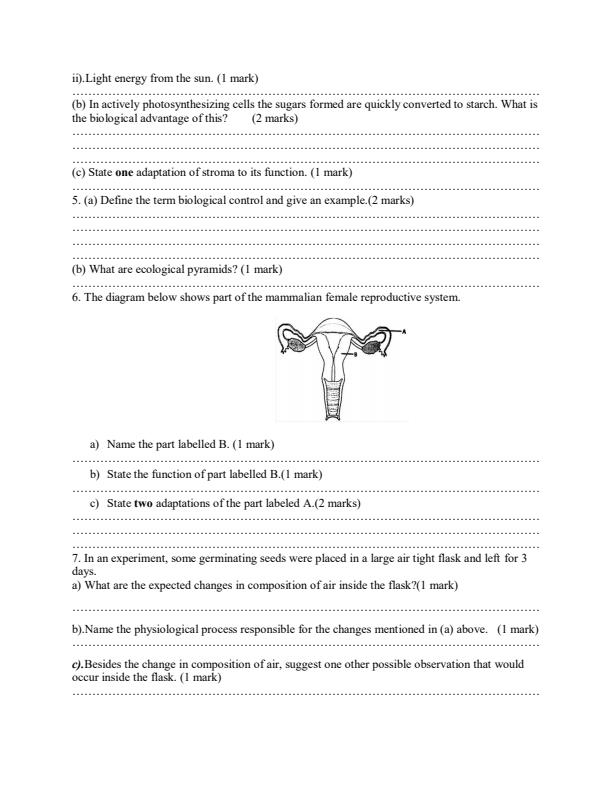 Preview page Biology-Form-3-End-of-Term-3-Paper-1-Examination-2019_354_1.jpg