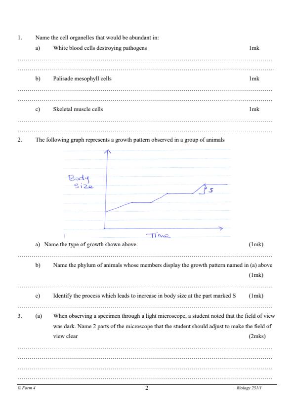 Preview page Biology-Paper-1-Form-4-End-of-Term-2-Exams-2021_961_1.jpg