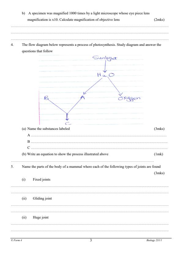 Preview page Biology-Paper-1-Form-4-End-of-Term-2-Exams-2021_961_2.jpg