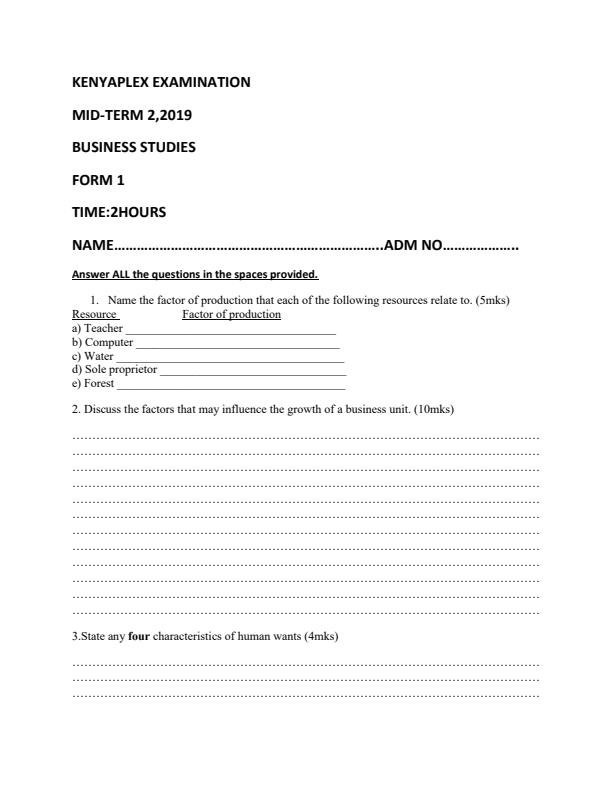 Preview page Business-Form-1-Mid-Term-2-Examination-2019_159_0.jpg