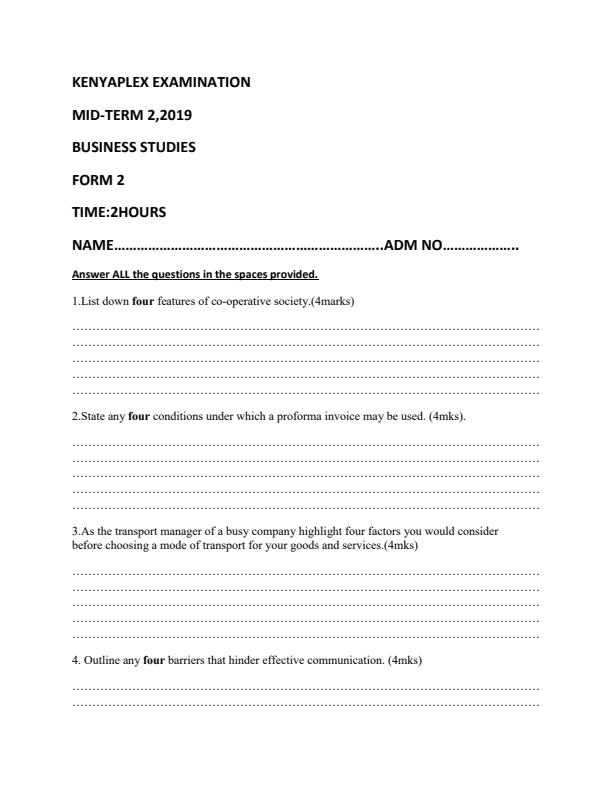 Preview page Business-Form-2-Mid-Term-2-Examination-2019_160_0.jpg