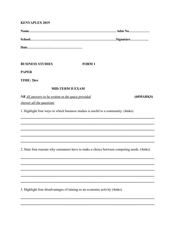 Preview page Business-Studies-Form-1-Mid-Term-2-Examination-2019_175_0.jpg