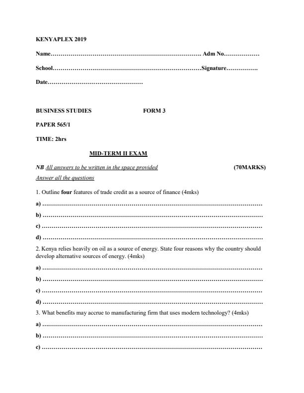 Preview page Business-Studies-Form-3-Mid-Term-2-Examination-2019-Version-2_177_0.jpg