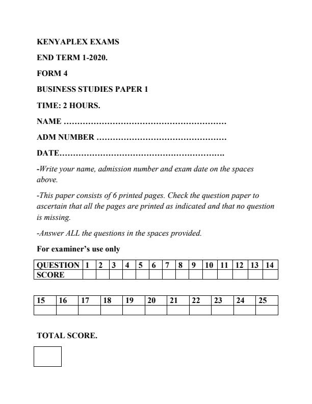 Preview page Business-Studies-Paper-1-Form-4-End-of-Term-1-Examination-2020_619_0.jpg
