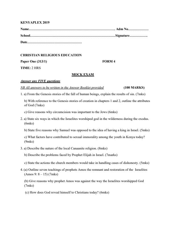 Preview page CRE-Form-4-Paper-1-Mock-Exams-Term-2-2019_232_0.jpg