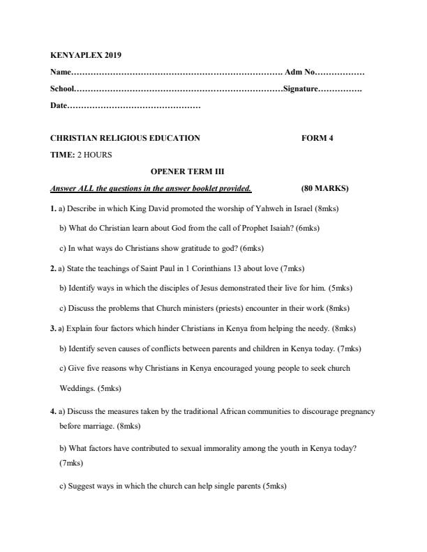 Preview page CRE-Form-4-Term-3-Opener-Examination_287_0.jpg