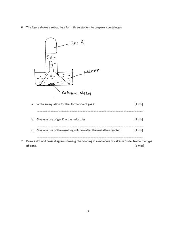Preview page Chemistry-Form-3-End-of-Term-1-Paper-1-Examination-2019_60_2.jpg