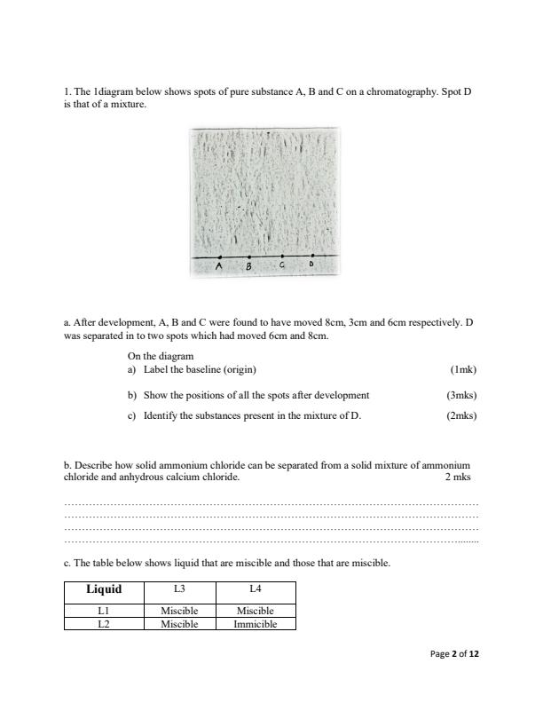Preview page Chemistry-Form-4-End-of-Term-1-Paper-2-Examination-2019_117_1.jpg
