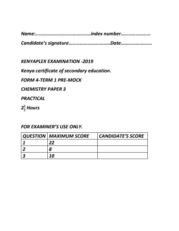 Preview page Chemistry-Form-4-End-of-Term-1-Paper-3-Examination-2019_92_0.jpg