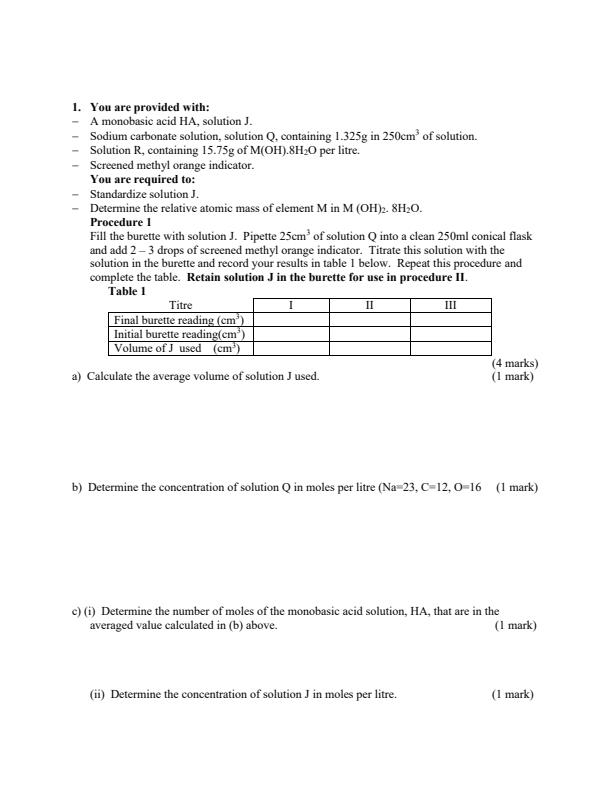 Preview page Chemistry-Form-4-End-of-Term-1-Paper-3-Examination-2019_92_1.jpg