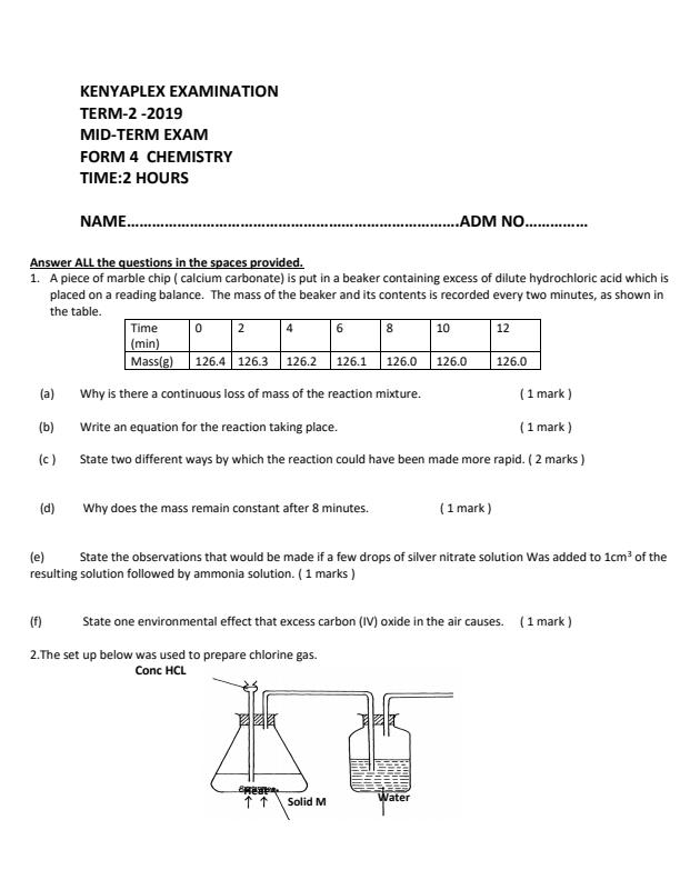 Preview page Chemistry-Form-4-Mid-Term-2-Examination-2019_156_0.jpg