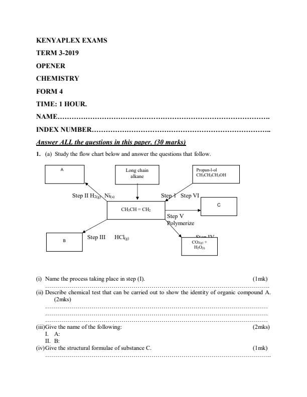 Preview page Chemistry-Form-4-Term-3-Opener-Examination_276_0.jpg