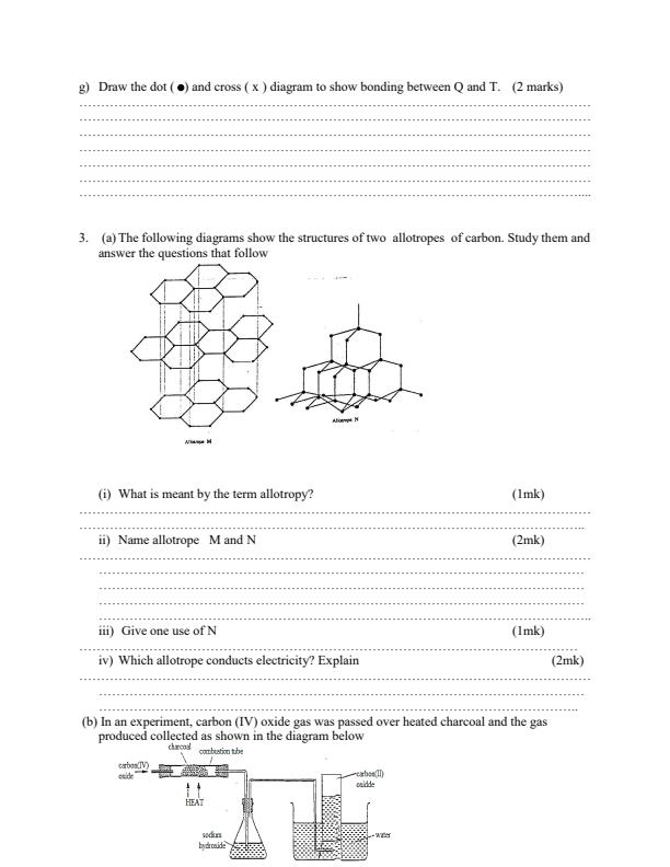 Preview page Chemistry-Paper-2-Form-3-End-of-Term-1-Examination-2020_695_2.jpg
