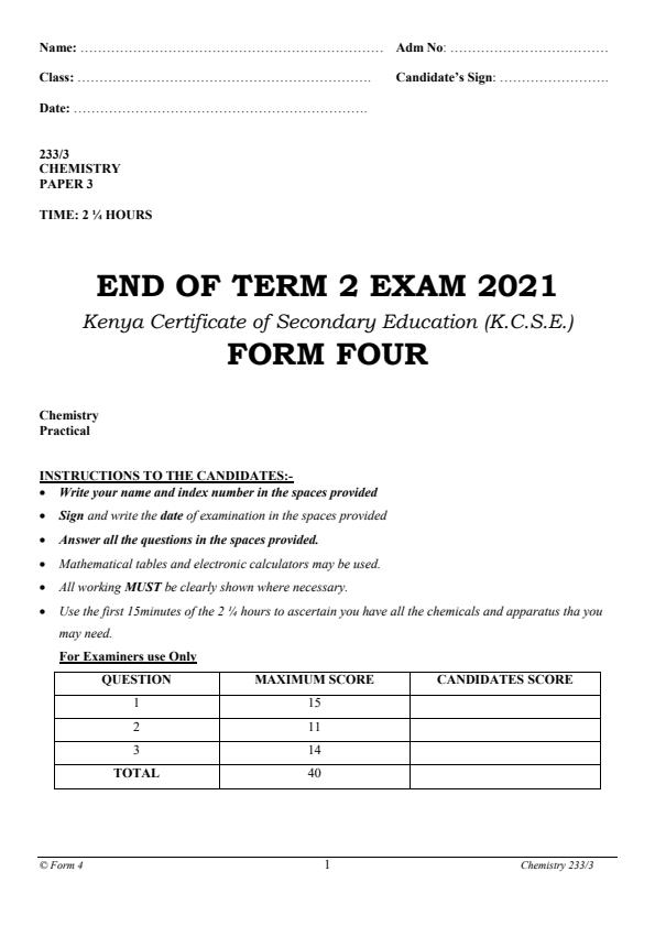Preview page Chemistry-Paper-3-Form-4-End-of-Term-2-Examination-2021_960_0.jpg