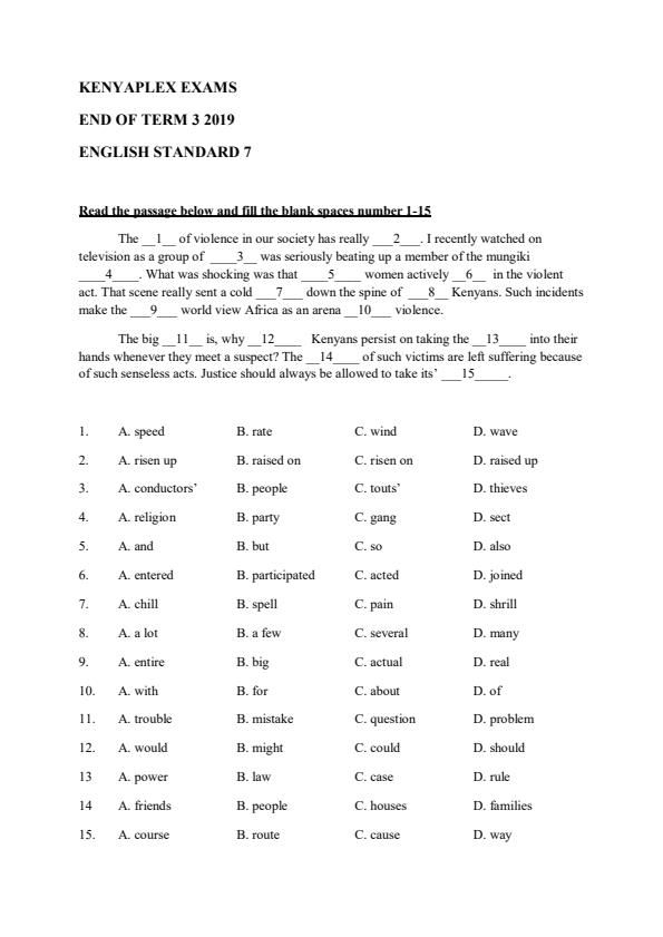 Preview page Class-7-English-End-of-Term-3-Examination-2019_440_0.jpg
