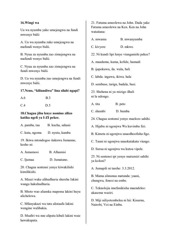 Preview page Class-7-Kiswahili-End-of-Term-3-Examination-2019_441_1.jpg