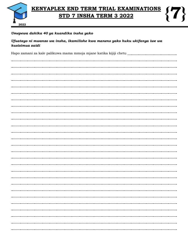 Preview page Class-7-Kiswahili-Insha-End-of-Term-3-Examination-2022_1086_0.jpg