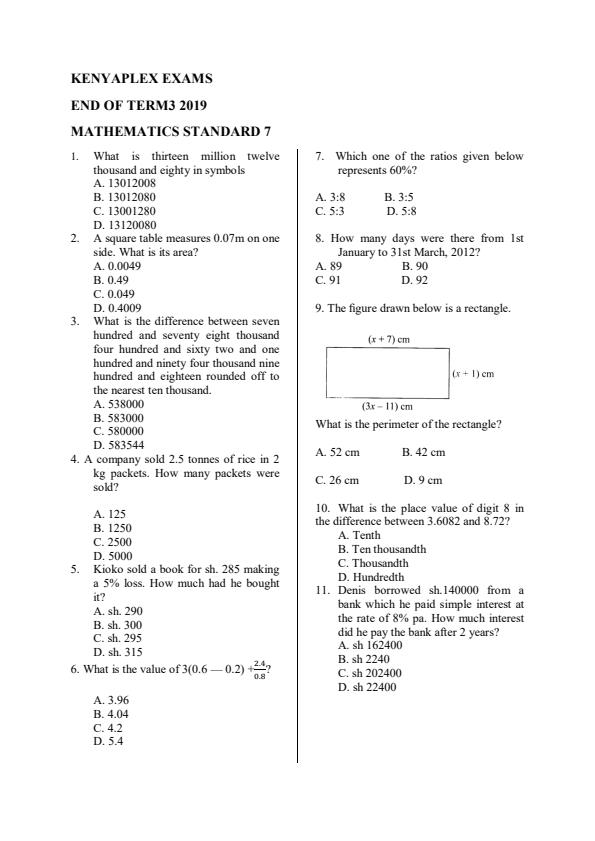 Preview page Class-7-Mathematics-End-of-Term-3-Examination-2019_442_0.jpg