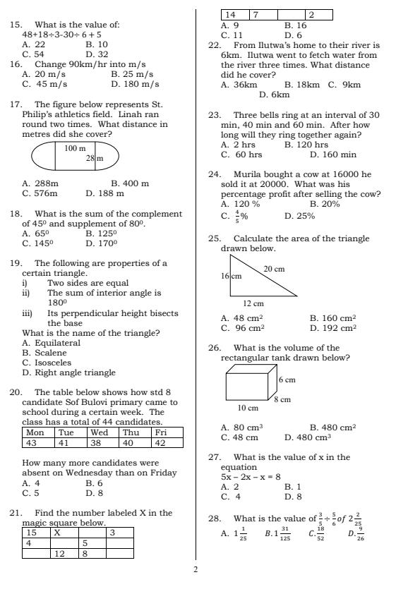 Preview page Class-7-Mathematics-End-of-Term-3-Examination-2022_1088_1.jpg