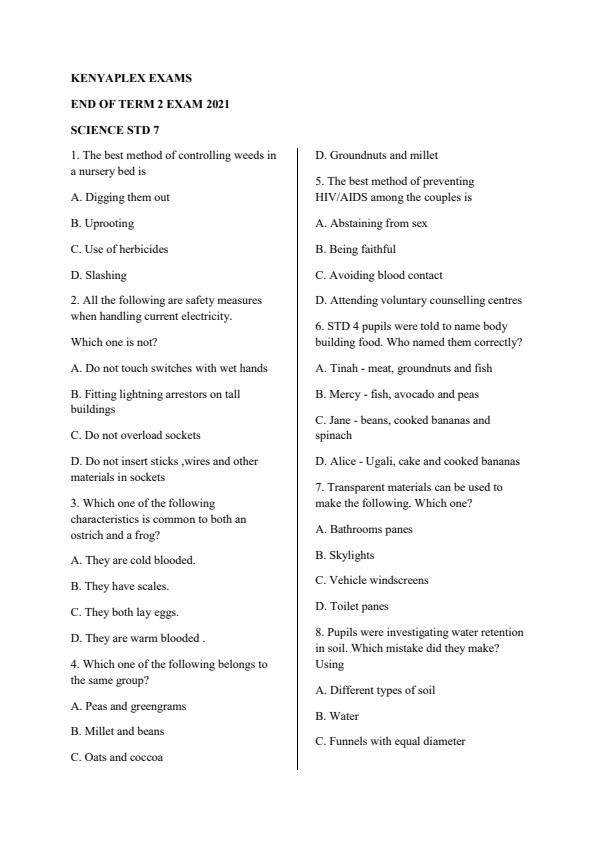 Preview page Class-7-Science-End-of-Term-2-Examination-2021_756_0.jpg