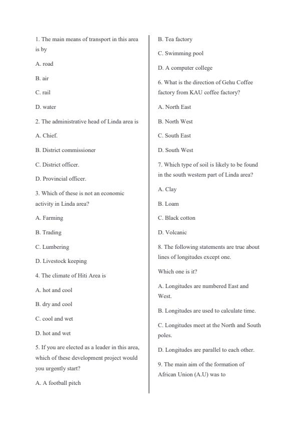 Preview page Class-7-Social-Studies-and-CRE-End-of-Term-2-Examination-2021_753_1.jpg