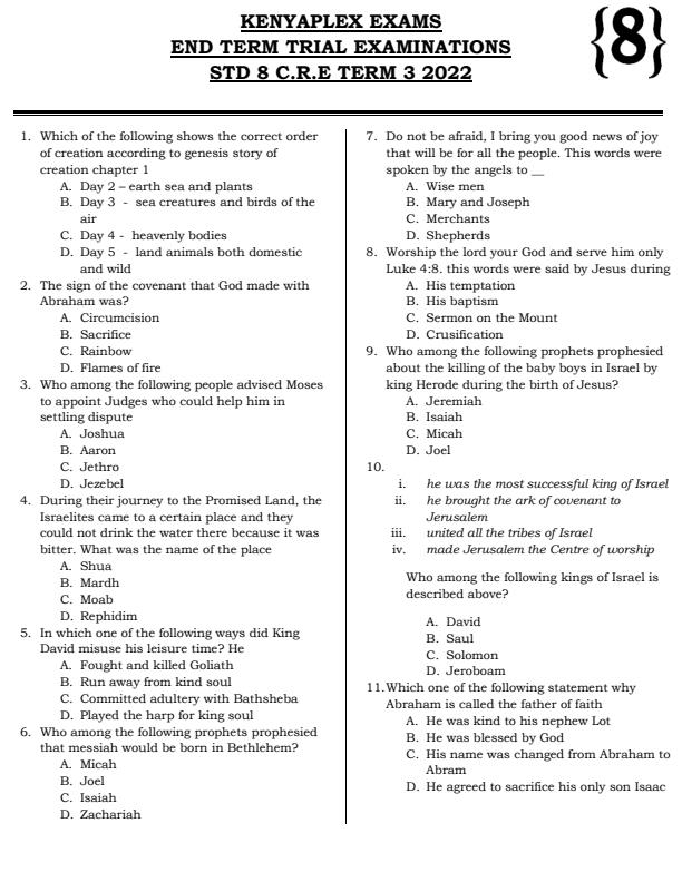 Preview page Class-8-CRE-Term-3-Examination-2022_1166_0.jpg
