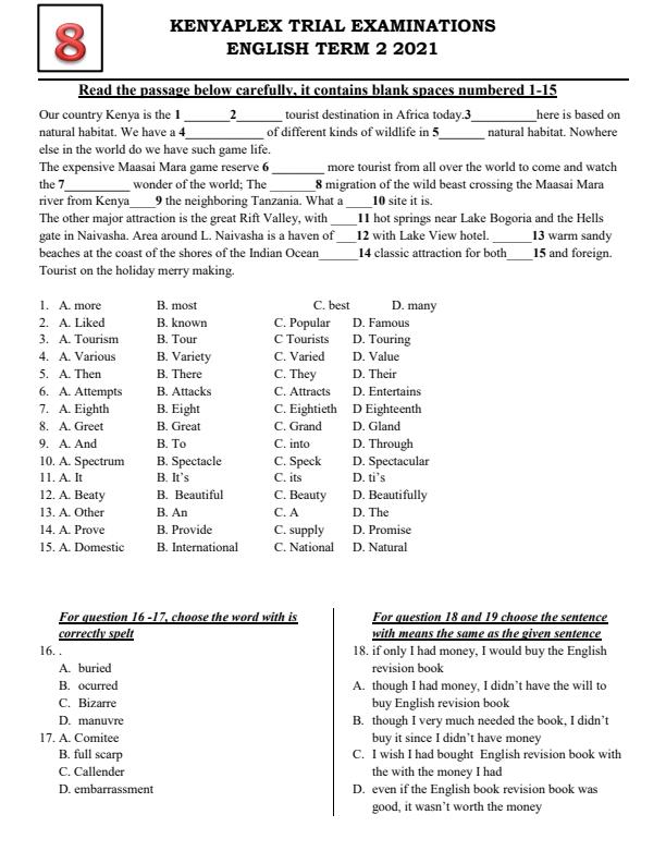 Preview page Class-8-English-End-of-Term-2-Examination-2021_1022_0.jpg