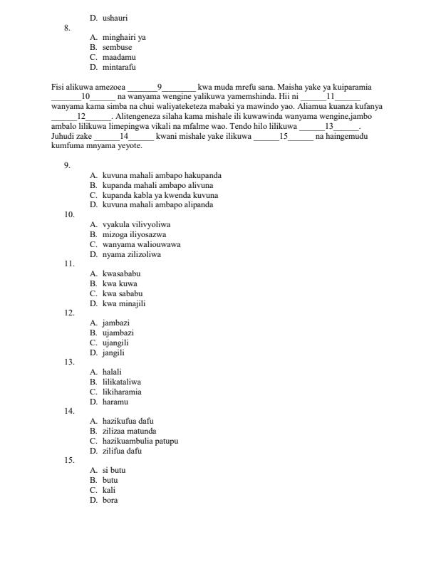Preview page Class-8-Kiswahili-End-of-Term-1-Examination-2023_1552_1.jpg