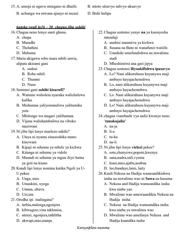 Preview page Class-8-Kiswahili-End-of-Term-2-Exams-2021_1012_1.jpg