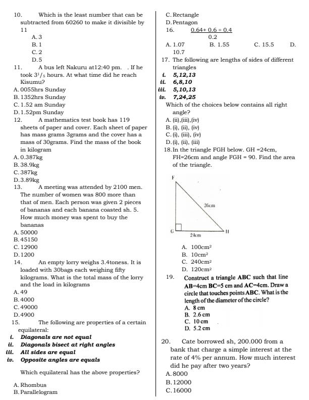 Preview page Class-8-Mathematics-Term-3-Examination-2022_1109_1.jpg
