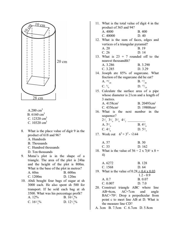 Preview page Class-8-Mathematics-Term-3-Opener-Examination-2019_326_1.jpg