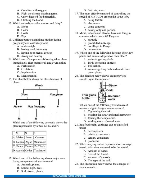 Preview page Class-8-Science-End-of-Term-1-Examination-2023_1555_1.jpg