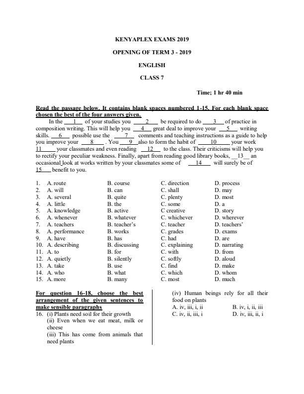 Preview page English-Class-7-Opener-Term-3-Examination-2019_317_0.jpg