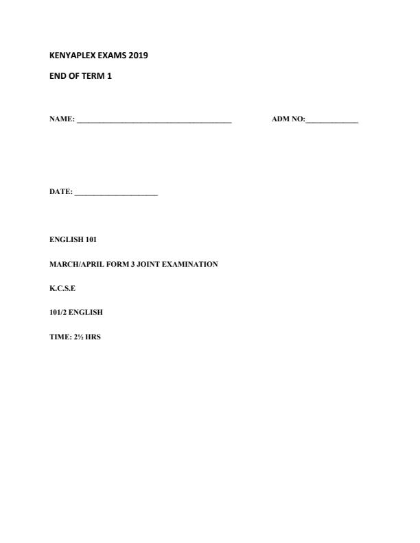Preview page English-Form-3-End-of-Term-1-Paper-2-Examination-2019_67_0.jpg