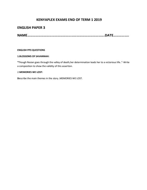 Preview page English-Form-3-End-of-Term-1-Paper-3-Examination-2019_68_0.jpg