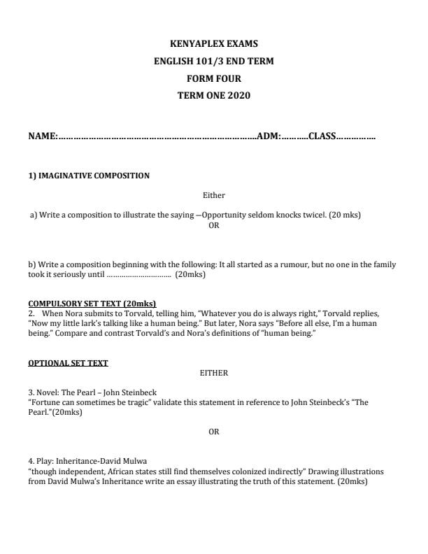 Preview page English-Paper-3-Form-4-End-of-Term-1-Examination-2020_618_0.jpg