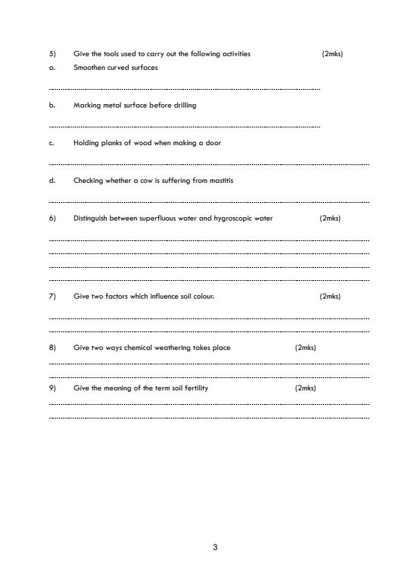 Preview page Form-1-Agriculture-Term-3-Opener-Exam-2024-Version-2_3054_2.jpg