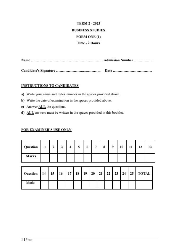Preview page Form-1-Business-Studies-End-of-Term-2-Examination-2023_1721_0.jpg