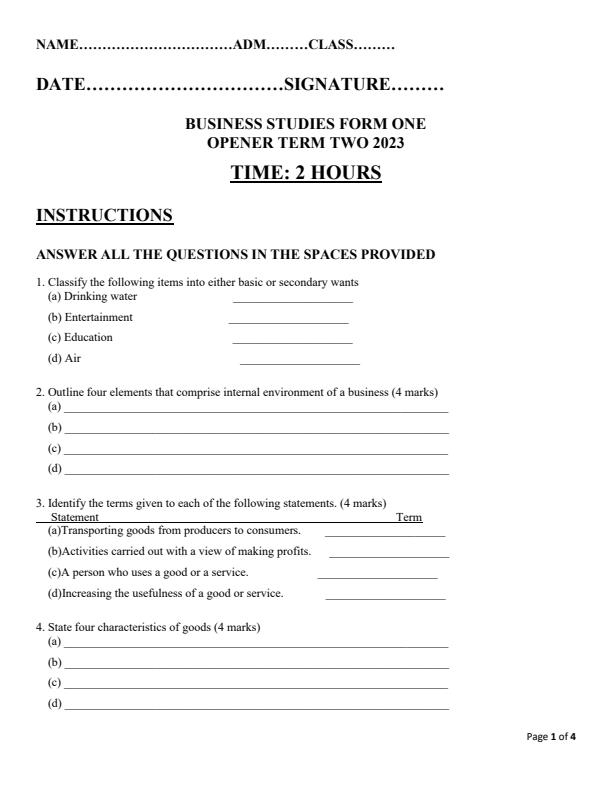 Preview page Form-1-Business-Studies-Term-2-Opener-Exam-2023_1580_0.jpg