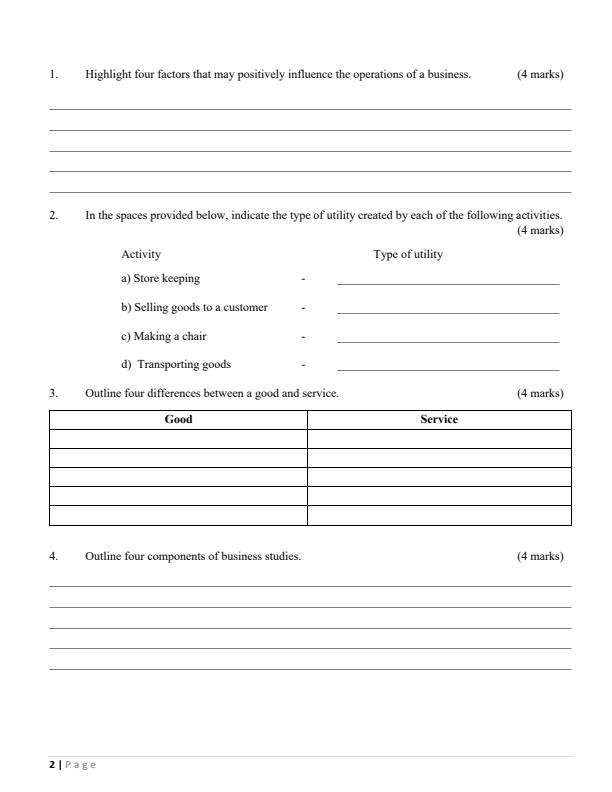 Preview page Form-1-Business-Studies-Term-3-Opener-Exam-2024-Version-2_3057_1.jpg