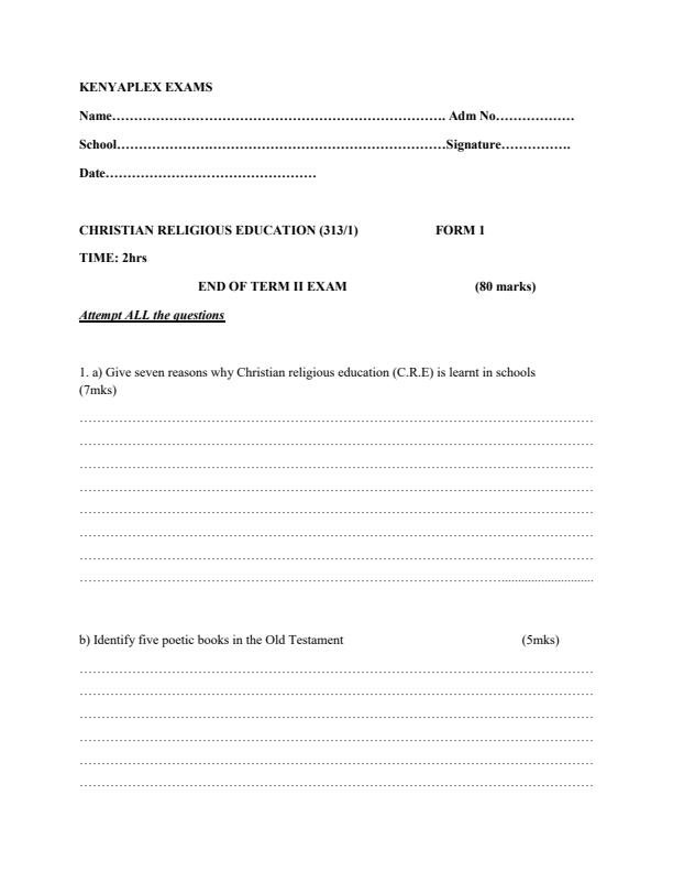 Preview page Form-1-CRE-End-of-Term-2-Examination-2021_716_0.jpg