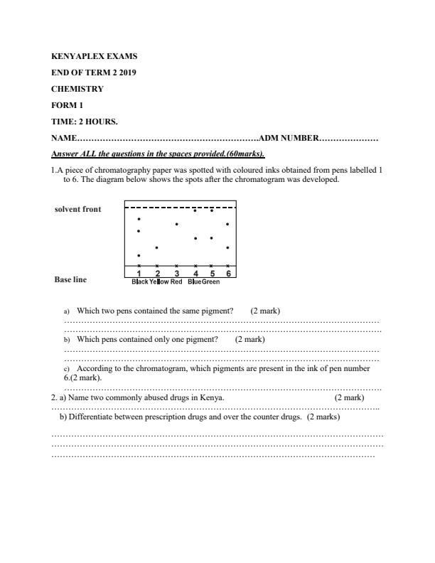Preview page Form-1-Chemistry-End-of-Term-2-Exams-2019_222_0.jpg