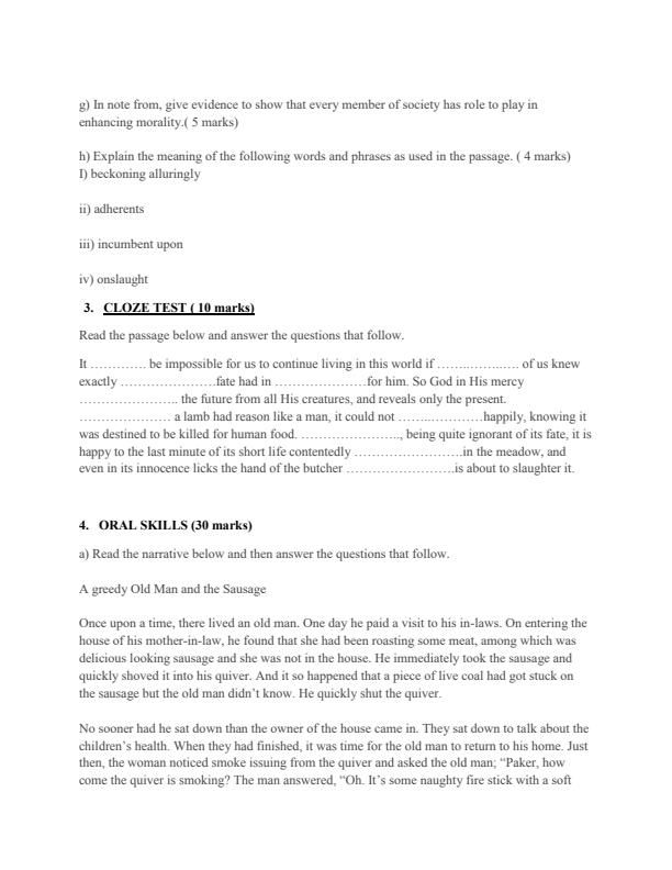 Preview page Form-1-End-of-Term-2-English-Exam-2021_743_2.jpg