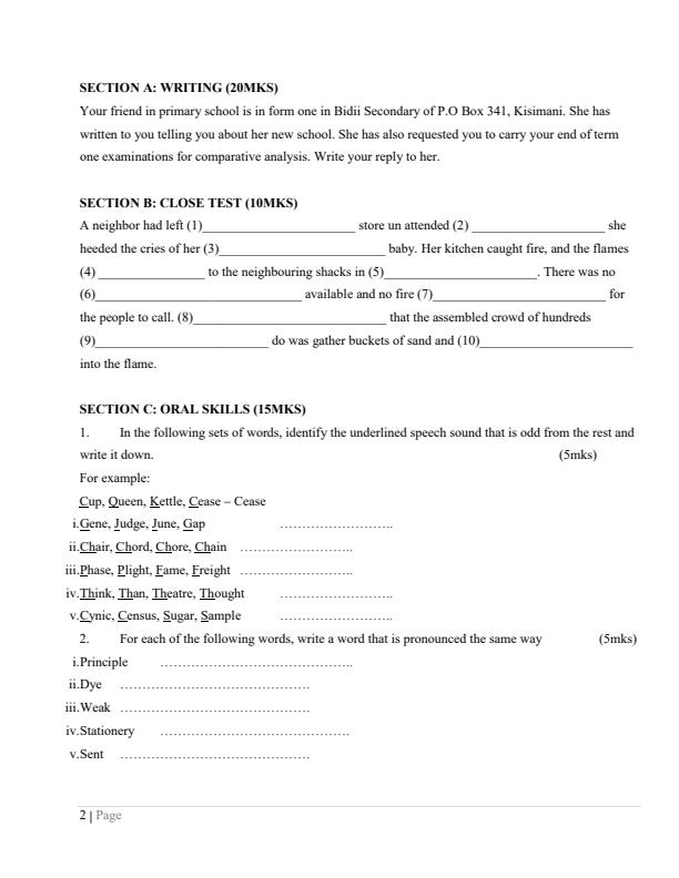 Preview page Form-1-English-End-of-Term-1-Examination-2024-Version-2_2319_1.jpg