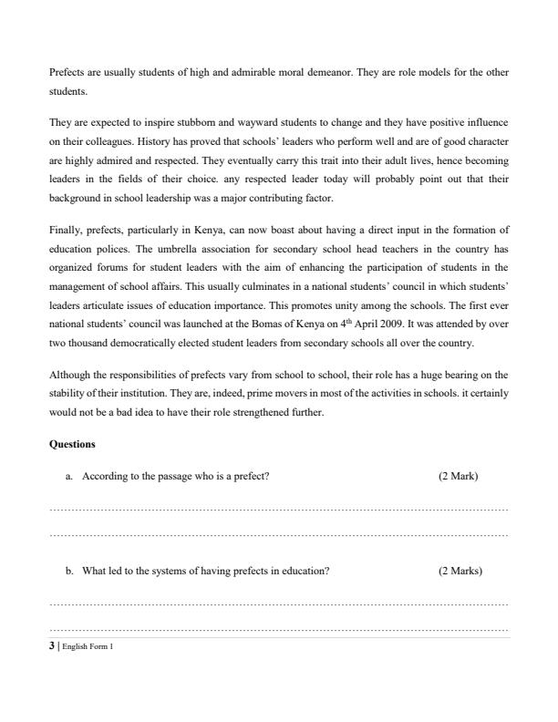 Preview page Form-1-English-End-of-Term-1-Examination-2024_2210_2.jpg