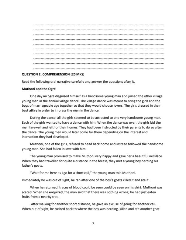 Preview page Form-1-English-Term-2-Opener-Exam-2023_1596_2.jpg