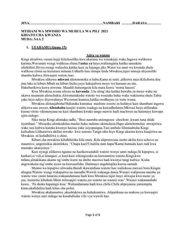 Preview page Form-1-Kiswahili-End-of-Term-2-Exams-2021_988_0.jpg